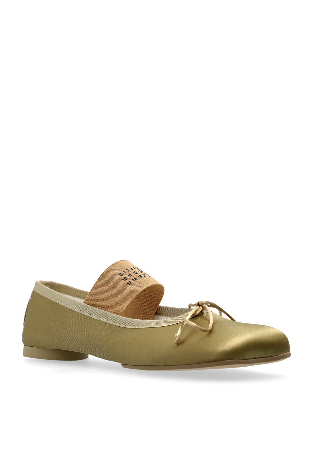 Green Ballet pumps with logo MM6 Maison Margiela - Vitkac GB Green Ballet pumps with logo MM6 Maison Margiela - Vitkac GB